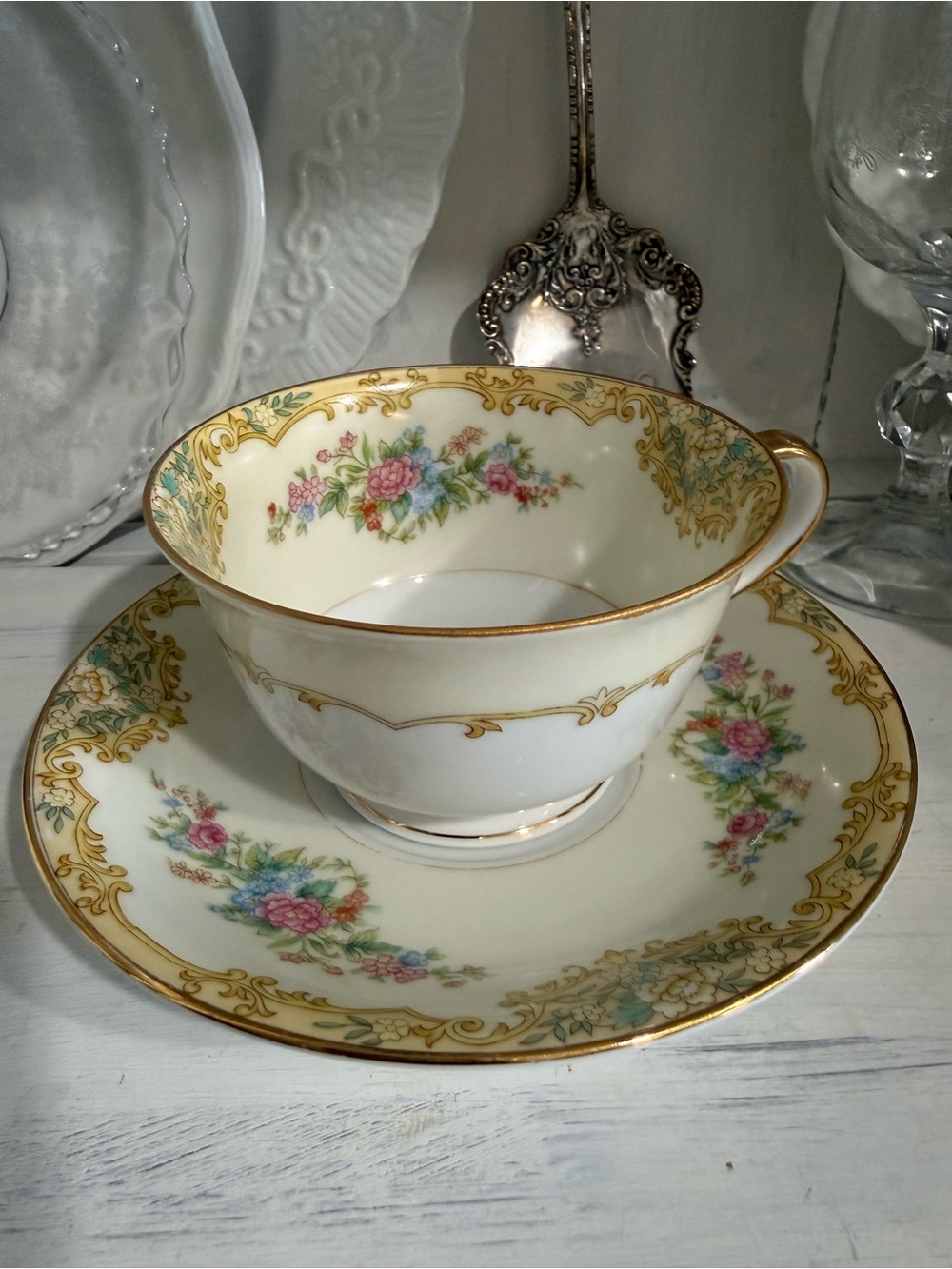 Noritake China Japan tea cups set - Picture 7 of 7